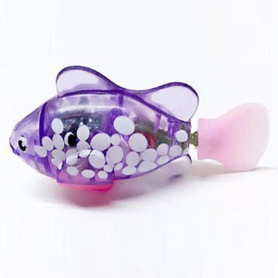 Cat Interactive Electric Fish Toy Water Cat Toy for Indoor Play Swimming Robot Fish Toy για γάτα και σκύλο με φωτεινά LED παιχνίδια για κατοικίδια