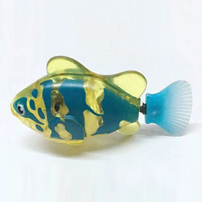 Cat Interactive Electric Fish Toy Water Cat Toy for Indoor Play Swimming Robot Fish Toy για γάτα και σκύλο με φωτεινά LED παιχνίδια για κατοικίδια