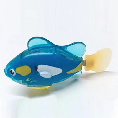 Cat Interactive Electric Fish Toy Water Cat Toy for Indoor Play Swimming Robot Fish Toy για γάτα και σκύλο με φωτεινά LED παιχνίδια για κατοικίδια