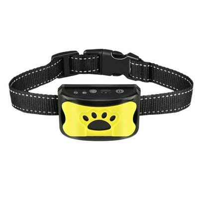 Koerte haukumisvastane seade Automaatne USB koerte treeningkaelarihm Koerte haukumise peatamiseks vibratsioon laetav elektriga haukumise kaelarihm