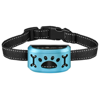 Koerte haukumisvastane seade Automaatne USB koerte treeningkaelarihm Koerte haukumise peatamiseks vibratsioon laetav elektriga haukumise kaelarihm