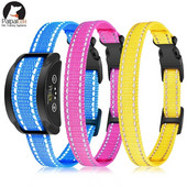 Autonominis antkaklis nuo lojimo, naminių šunų antkaklis nuo lojimo, garso statinis antkaklis su 5 jautriais lygiais, įkraunamas, atsparus vandeniui