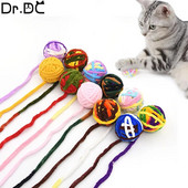Τα παιχνίδια για γάτες Dr.DC Pet είναι αυτοδιασκεδαστικά μασώντας και πειράζετε γάτες μπάλες παιχνιδιών μάλλινες προμήθειες παιχνίδι fidget για αξεσουάρ για γάτες