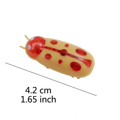 Funny Electric Bugs Catnip Toy Automatic Tunnel Mini Robot Bug Δόνηση εντόμων Παιχνίδια για γάτες Λειτουργεί με μπαταρία Κατσαρίδα Πασχαλίτσα