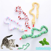 Catnip Toy Interactive Toy Παιχνίδι γάτας Λαίμαργο, ανθεκτικό στο δάγκωμα του φιδιού, διαδραστικό παιχνίδι δώρο για αξεσουάρ για κατοικίδια γάτα