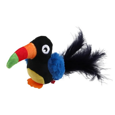 Pet Cat Toy Sparrow Insects Mouse Shaped Bird Simulation Sound Oft Stuffed Toy Pet Interactive Sounding Λούτρινη κούκλα Προμήθειες για κατοικίδια
