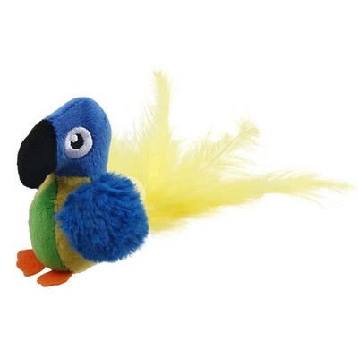 Pet Cat Toy Sparrow Insects Mouse Shaped Bird Simulation Sound Oft Stuffed Toy Pet Interactive Sounding Λούτρινη κούκλα Προμήθειες για κατοικίδια