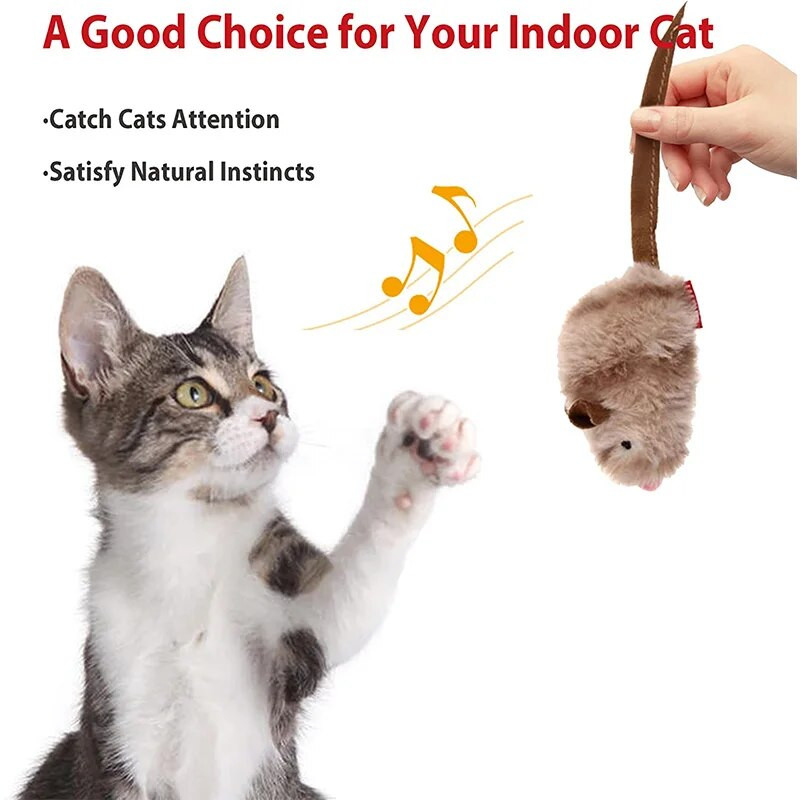 Kisállat macska játék veréb rovarok egér formájú madár szimuláció hang gyakran kitömött játék kisállat interaktív hangzás plüss baba kisállat kellékek