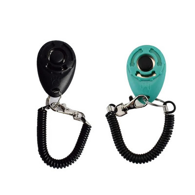 2/Опаковка Щракалка за обучение на кучета с регулируема каишка за китка Издръжлива, лека, лесна за използване за котки, кученца, птици, коне