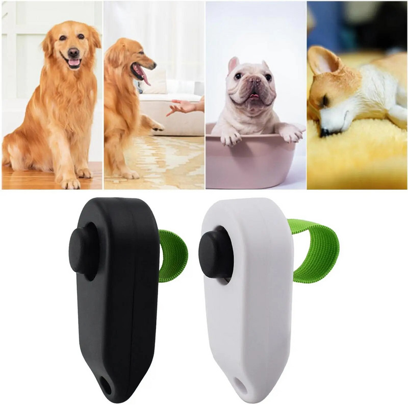 Dog Training Sounder Clicker Trainer Aid Tool Spustelėjimo garsas, Šunų reikmenys