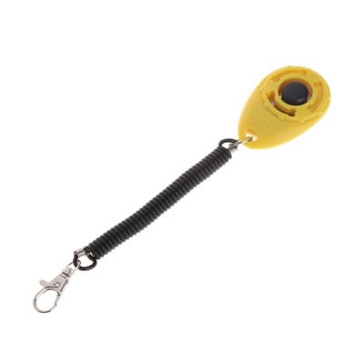 Training Clicker for Pet Dog Cat Horse Bird Dolphin Puppy with Wrist Strap Lightweight Easy to Use Cultivating F1FB