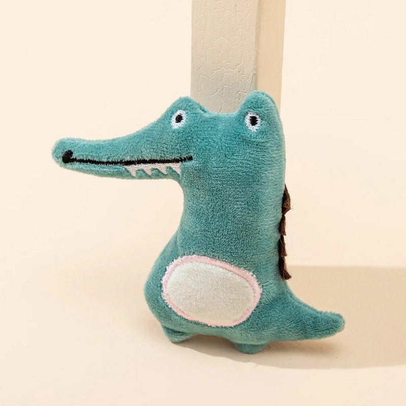 Plüss macskajátékok Macskakellékek Dinoszauruszok macskafű formájú Puha Öngyógyító kisállatkellékek Interaktív macskajáték