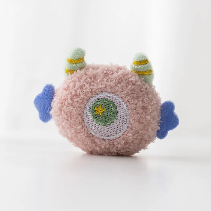 Vicces macskák játék nyikorgó aranyos plüss macska játékszerek interaktív cica mini fogcsikorgatás rágójáték kisállat kiegészítők