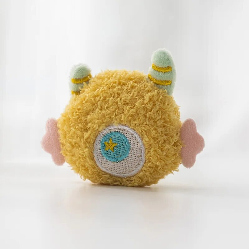 Vicces macskák játék nyikorgó aranyos plüss macska játékszerek interaktív cica mini fogcsikorgatás rágójáték kisállat kiegészítők