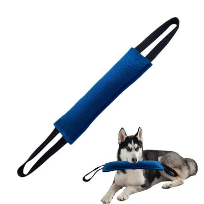 Pet Dog Training Bite Stick Tug Toy Linen K9 Dog Bite Stick Tug Toy за възрастни кучета и кученца за кучета Pet Training Play Throw