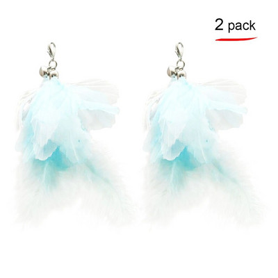 Αστεία προσομοίωση Bird Interactive Feather Toy with Bell Sucker Stick Toy for Indoor Kitten Play Chase Exercise Cat Toy
