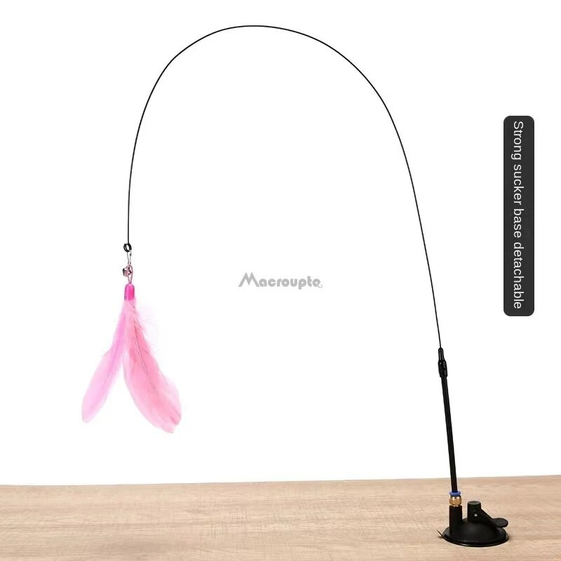 1db macska ugrató bot interaktív játék toll ugrató pálca kisállattoll utántöltő cserefogó termék macska gyakorlatokhoz