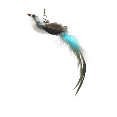 Cat Toys Καλάμι Ψαρέματος Cat Toy Τροχαλία Τηλεσκοπικό καλάμι ψαρέματος Ραβδί γάτας Εγχειρίδιο Σχεδιασμός καρούλι Lifelike Fish Design Ασφαλές στη χρήση