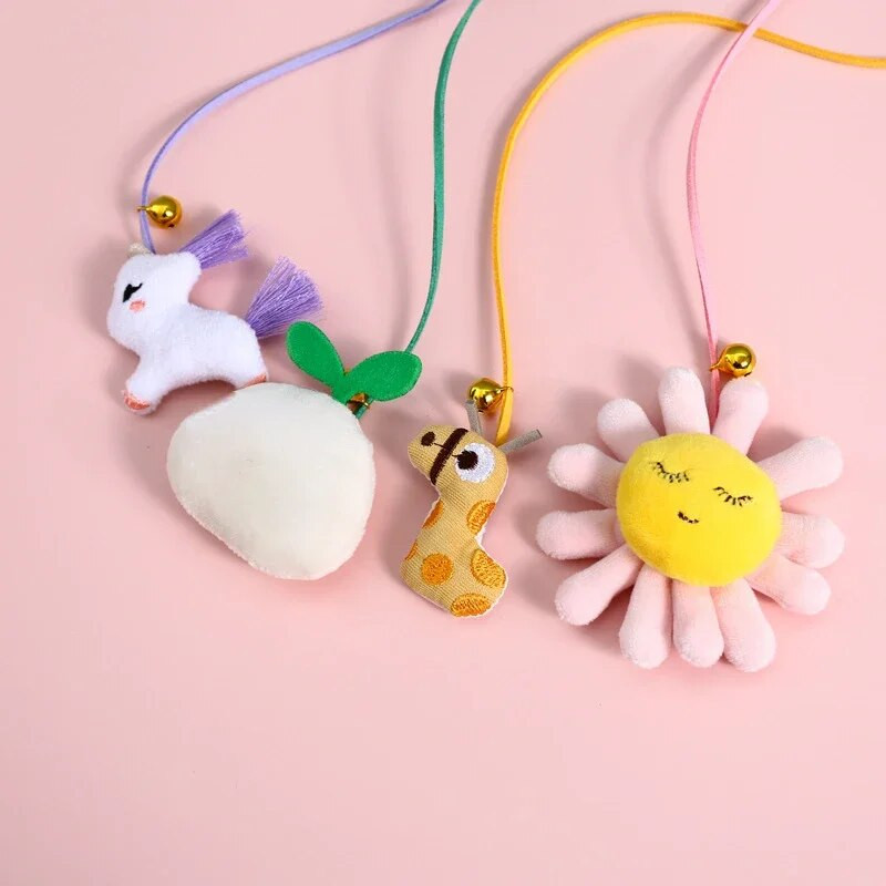 Macskarajzfilm Plüss csengő Vicces macskabot Asztalosféreg Napvirág Babcsíra Kisállat Interaktív énekjáték Macskatartozékok Kisállatjátékok