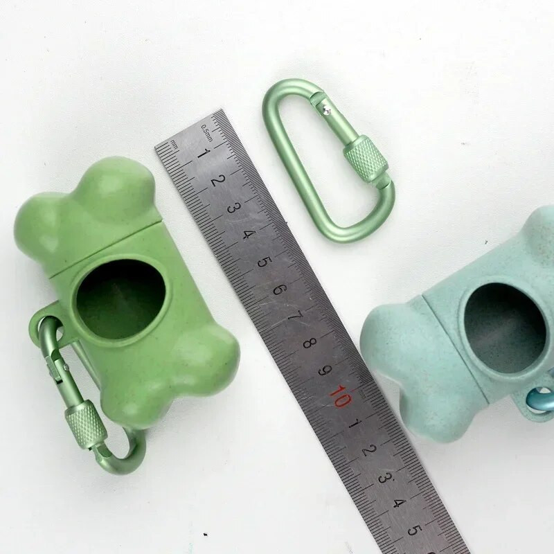 Kisállat kutya kaki táska csont alakú adagoló hulladék szemétszállító tartó tartó adagoló kakizsák kutyák szemét tisztító eszköz Kutya kisállat termékek