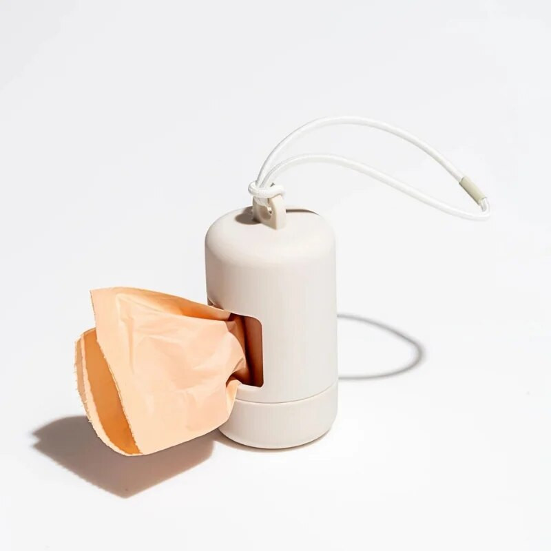 Kutyakaktáska hordozó Hordozható kisállat szemétzsák adagoló Luxus Stílusos kutyaszeméttartó adagolók Tisztítószerek