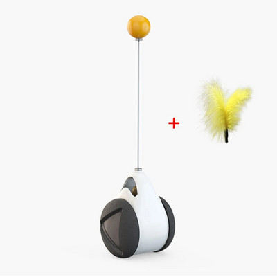 Παιχνίδια με ρόδα για γάτες Kitten Interactive Balance Car Cat Chasing Toy with Catnip Funny Pet Products for Dropshipping