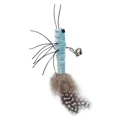 Dr.DC Wire Teasing Cat Stick Έντομο Dragonfly Feather Γάτα Προμήθειες Cat Pet Moth Παιχνίδι Διαδραστικό Διασκεδαστικό Παιχνίδι για κατοικίδια γάτα κοντάρι