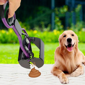 Pet Pooper Scooper Dogs Shit Clip Long Hand Jaw Poop Scoop Καθαριστικό περιττωμάτων ζώων Εξωτερικού χώρου Καθαριστικό εργαλείο συλλογής περιττωμάτων Συλλέκτης καθαρισμού