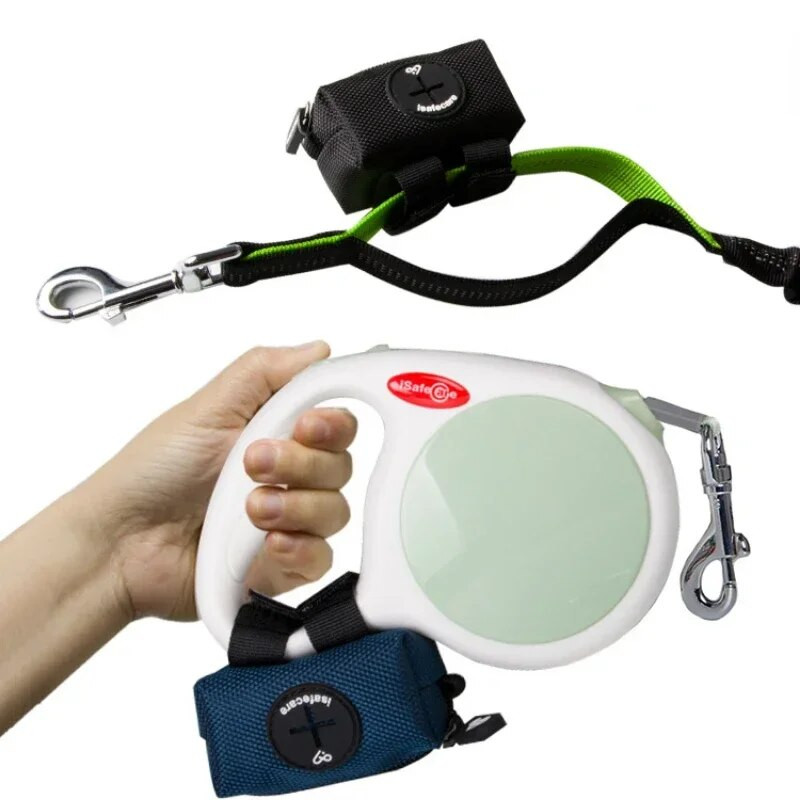 Kutya ürülékzacskó-adagoló Kakizsáktartó kutyák sétáló multifunkcionális kutyáknak Szemeteszsáktartó Kutya kültéri WC-táskák tárolása