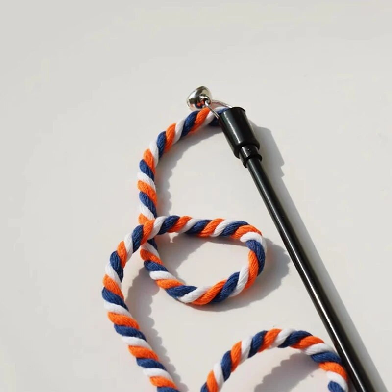 Macskapálca játék macska interaktív játék kötekedő macska kötél csengő macska rágójáték tiszta fogak cica játék játék kellékek