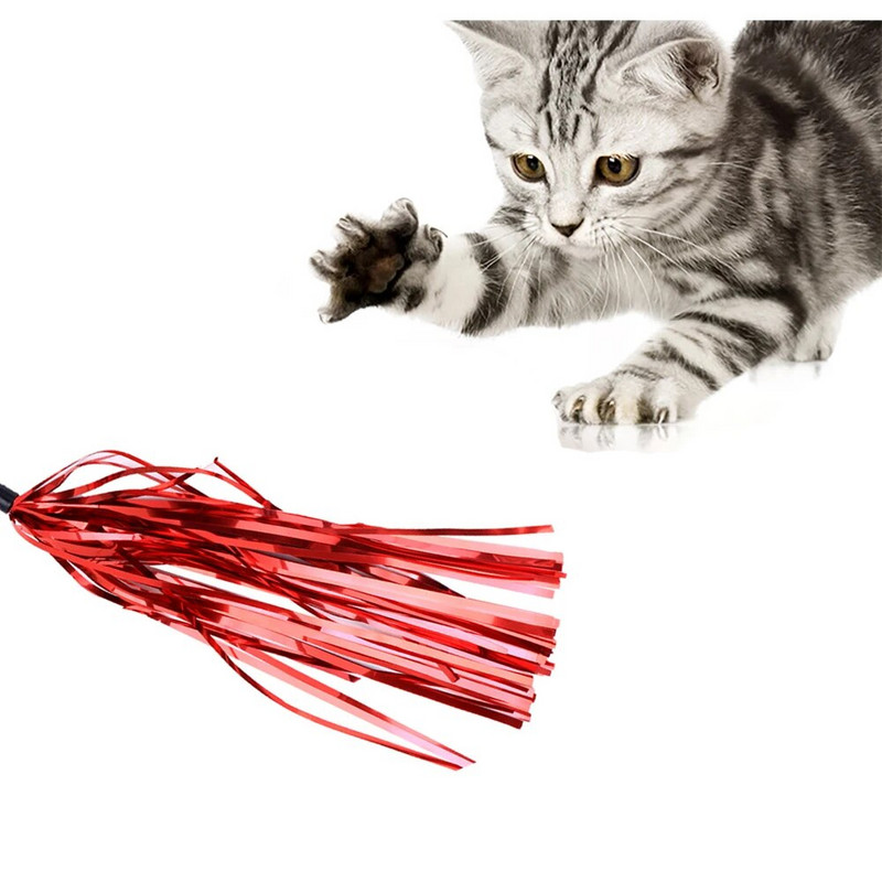 11db Vicces macska bot bojt cserefej macska csengő interaktív játék bojt cica Vicces macska cica kiképző játék Dropshipping