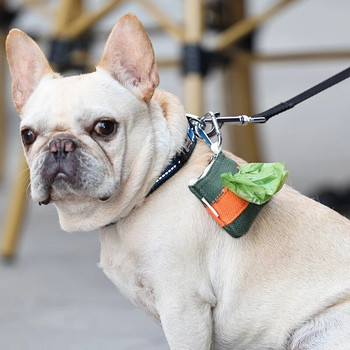 Pet Dogs Φορητό πακέτο Pooper για σκύλους Σακούλες απορριμμάτων μιας χρήσης Σακούλα απορριμμάτων για κατοικίδια ζώα που περπατούν σε εξωτερικούς χώρους Αξεσουάρ καθαρισμού