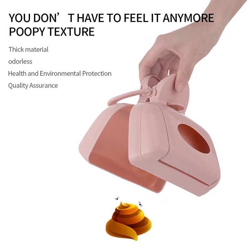 Suņu izkārnījumu maisiņu dozators Mājdzīvnieku atkritumu savācējs Ceļojumu āra kakas liekšķere Tīrīt savācējs Noņemt skavu tīrīšanas rīks Produkts