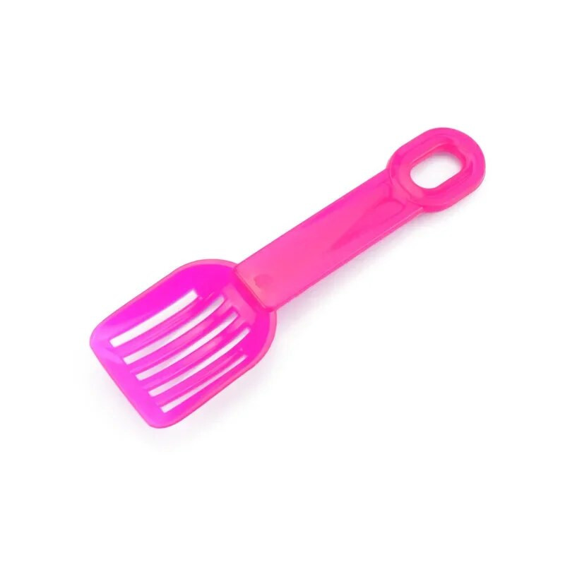 5 vnt./rinkinys Mini naminių gyvūnėlių kraiko kastuvas kačių smėlio kaušelis kakučių kastuvas naminių gyvūnėlių plastikinis žiurkėno šunų katės tualetas Mielas mažas valymo įrankis