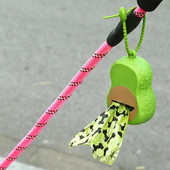 Naminių gyvūnėlių šiukšlių maišelis Mažas šunų puoduko maišelis Patogus lauke šuniuko plastikinis maišelio atliekų dozatorius Nešiojamas kačių kraiko dėžės šiukšlių laikymo rinkinys