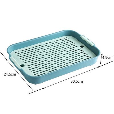 Small Pet Supplies Toilet Antiturnover Litter Box Trainer Γωνιακό μπάνιο Προμήθειες καθαρισμού κατοικίδιων για κουνέλι τσιντσιλά Ινδικό χοιρίδιο