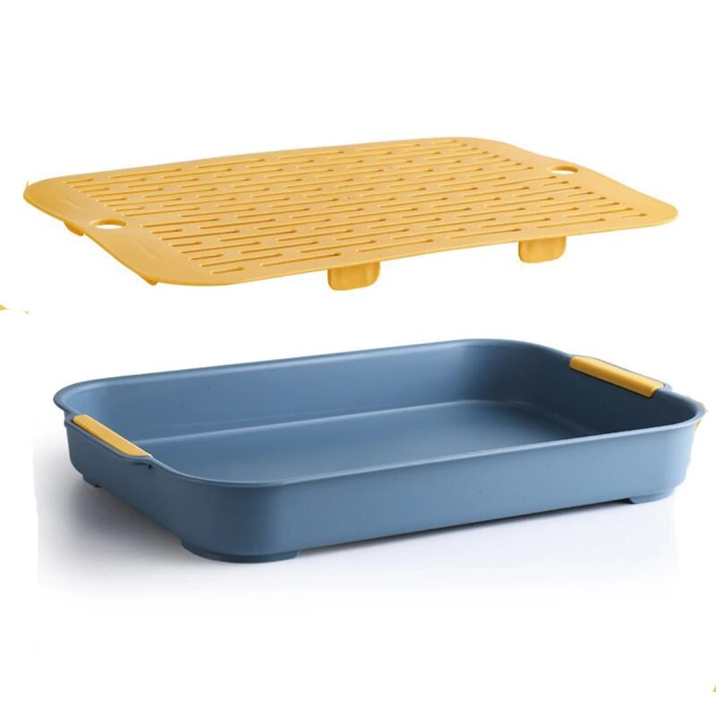 Kisállat-kellékek WC-vel forgalomgátló alomdoboz, sarokfürdőszoba-tisztító kellékek nyúl csincsilla tengerimalac számára