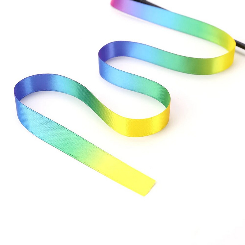 1 db macska színes ugrató pálca Vicces kisállat macskák kutyák szivárvány kötekedő rúd interaktív játékok cica kellékek kiegészítők