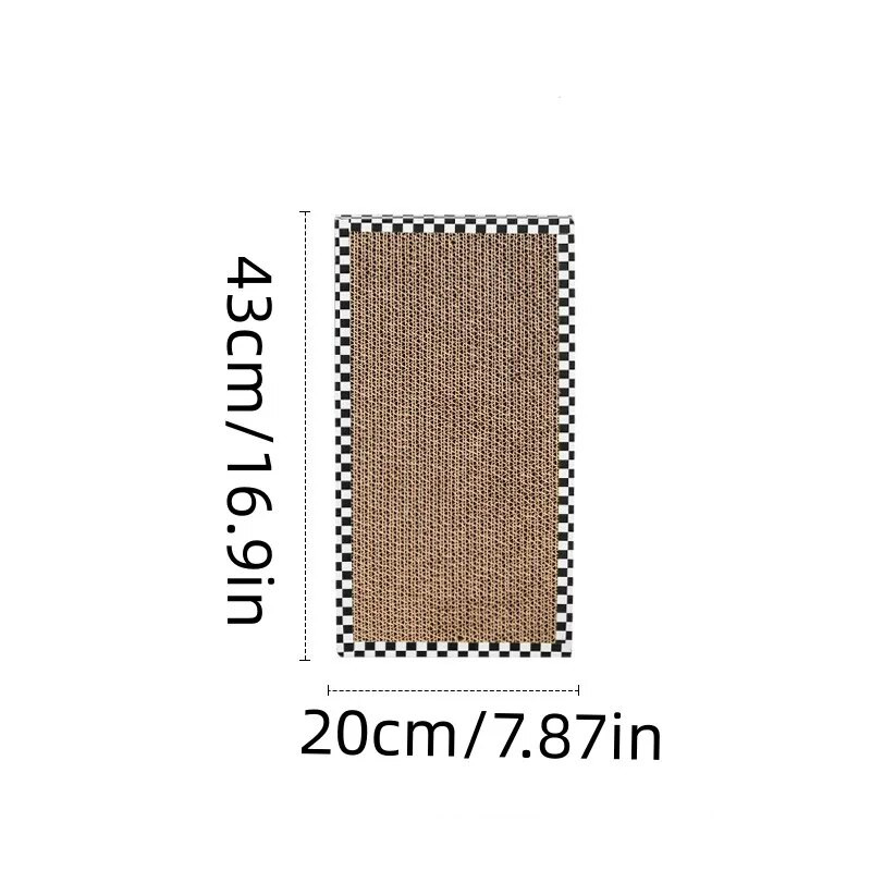 Macskakarcoló lapok Karton kisállat macska karcolásvédő szőnyeg Szízálbetét macskák karcolóoszlop