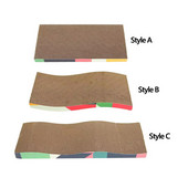 Γάτα Scratcher Cardboard κατοικίδιο κατοικίδιο κρεβάτι ύπνου Καναπές κατοικίδιων ζώων για γάτες εσωτερικού χώρου Παίξτε για ξεκούραση