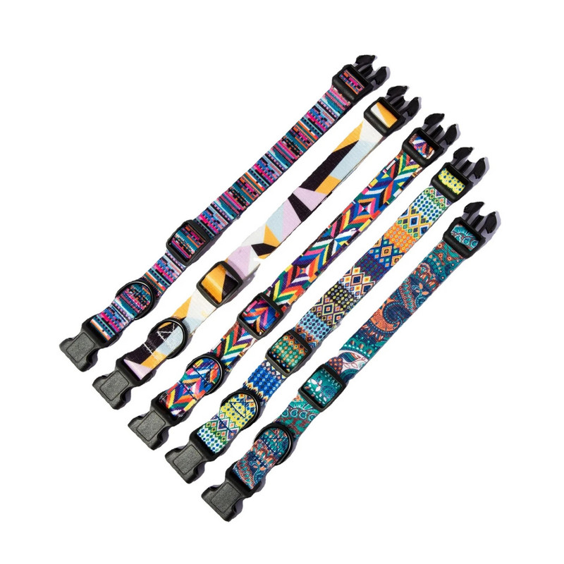 Kisállat nyakörv póráz szett kutya és macska nyakörv és állítható póráz Sál kisállat kellékek Állítható póráz kis közepes és nagy kutyák számára