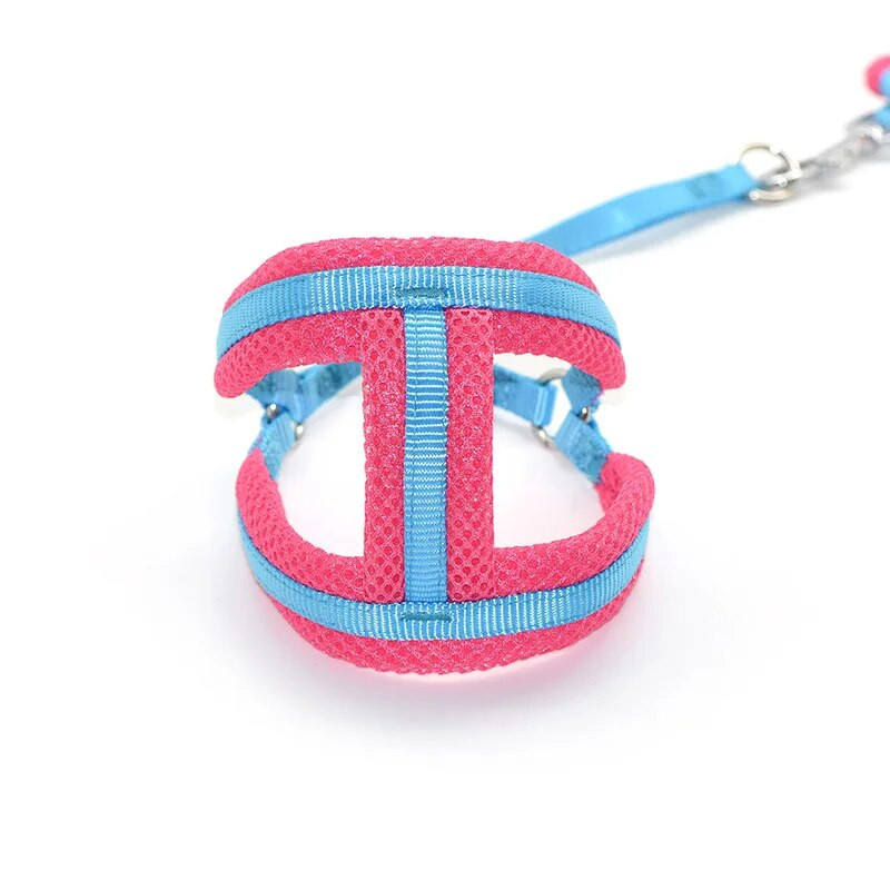 Állítható kutyahám kis és közepes méretű kutyák biztonsági kiképzéséhez, kisállat bulldog mellény sétapólya a PuppyChest szíj kutyatartozékokhoz