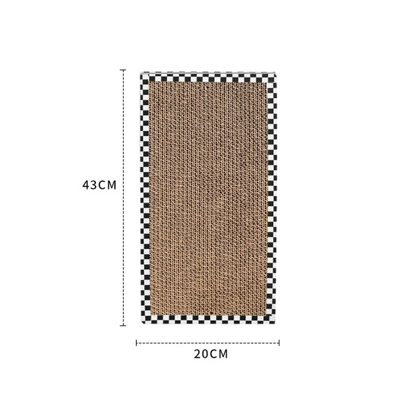 Sakktábla macskakaparó tábla levehető macskakaparó pad macskáknak Köszörűkörmös mászójáték kisállatbútor kellékek
