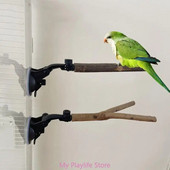 Bird Perch Toy Bird Cage Stand Perch Βεντούζα Standing Perch Parrots Perches Αξεσουάρ κλουβιού για Conures Lovebirds Cockatoos