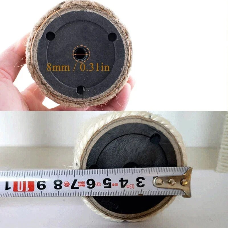 DIY macskakarcoló oszlop csereoszlop Cat Tree Cat Tower bútorokhoz, cicák kaparórudakhoz M8 csavaros tartozékokkal Gatos