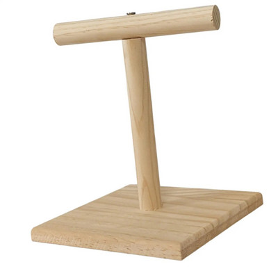 Parrot Stand Bird Perches Standing Sticks Ξύλινο επιτραπέζιο Birdcage Bird Perch