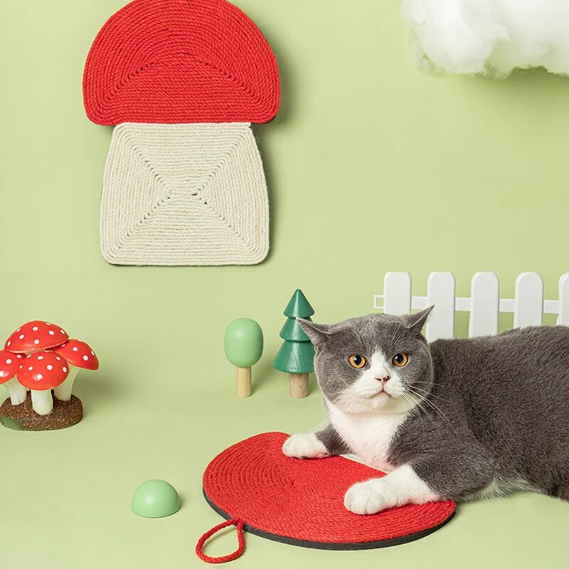 Macskakarcoló deszka Szizál játékszőnyeg Cica kaparó Karom Macskák Szizál kötél Bútor Kanapévédő Macskakarcoló játékok Pad Kellékek