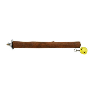 Φυσικό ξύλο πουλί Πέρκα Βάση λείανσης Scratcher Branch for Parrots Parakeets N84C