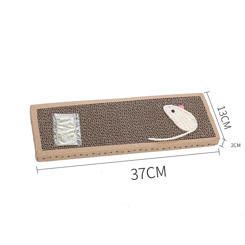 Kisállat macska kaparós szőnyeg Bútorvédő Karom karton Hullámkarton cicakaparók Macska kellékek Kiegészítők