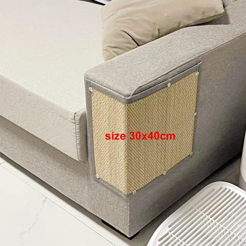 Erős bambusz macska karcoló szőnyeg fali kanapé védő macska karcoló tábla macska mancsok élesítő szőnyegek masszázs kopásálló szőnyeg